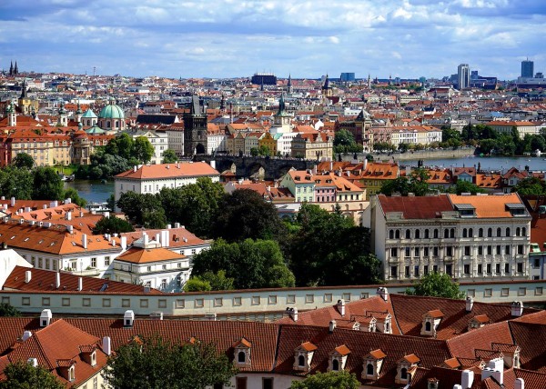 Blick über Prag