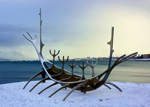 Reykjavik Sonnenfahrt Skulptur